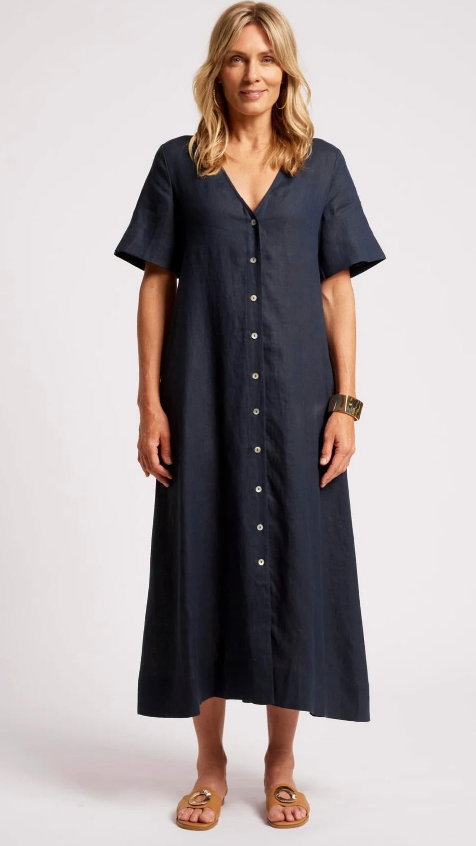 Cove Maxi Dress Indigo
