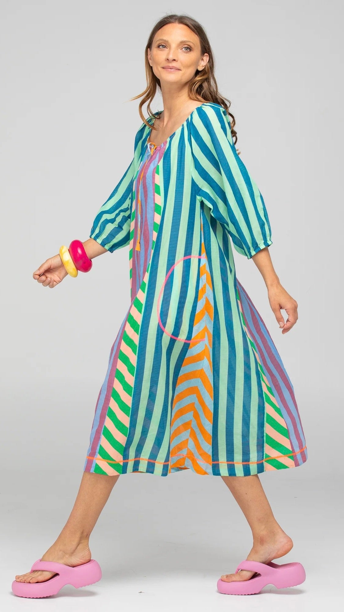 LUCIA DRESS - CAPRI SPLICED