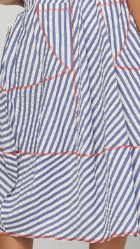 Guru Skirt Ocean Stripe