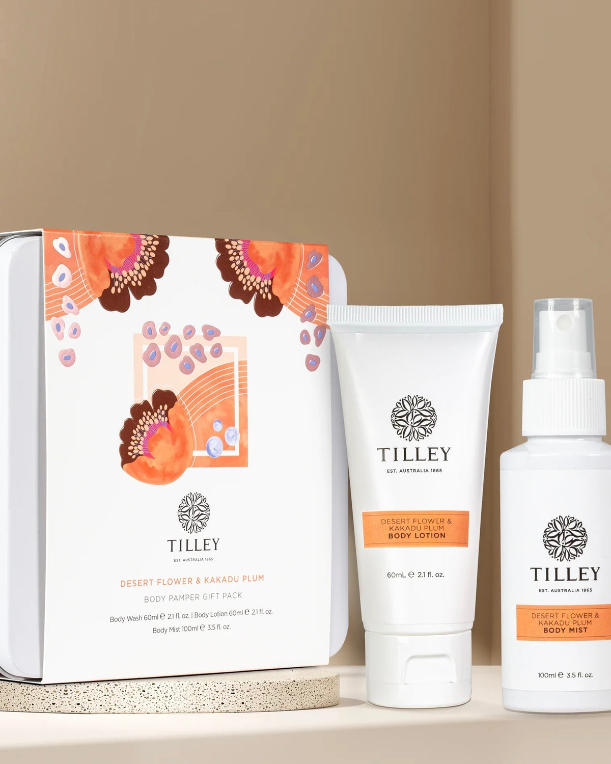 Desert Flower + Kakadu Plum Pamper Gift Set