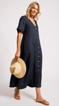 Cove Maxi Dress Indigo