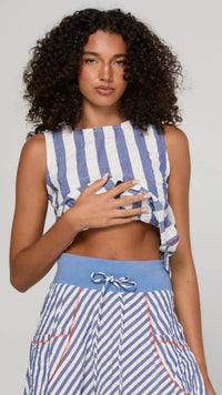 Guru Skirt Ocean Stripe