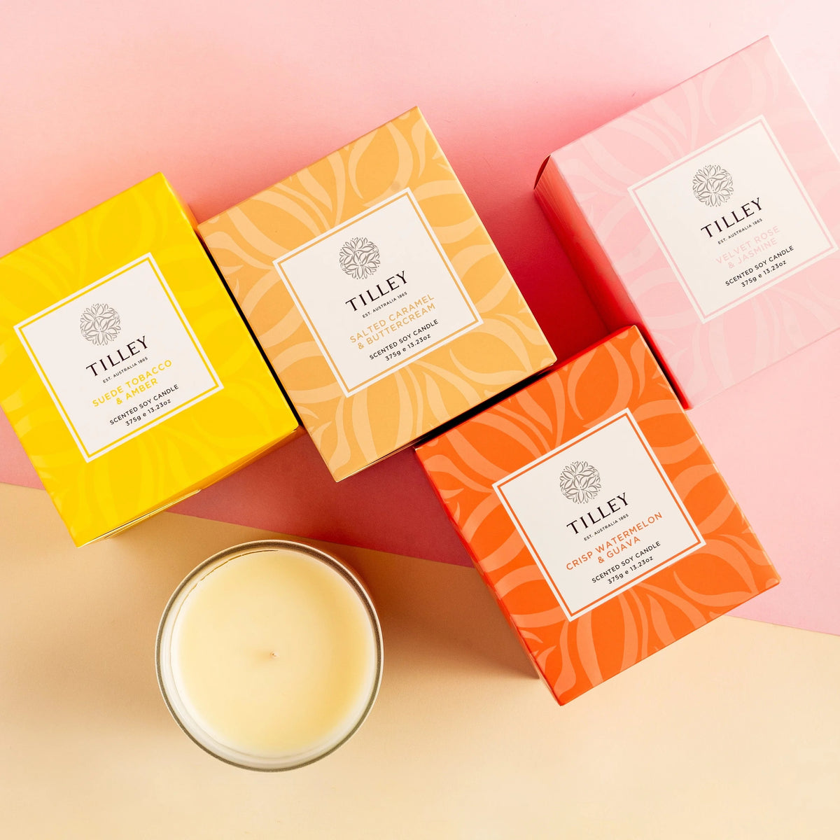 Crisp Watermelon & Guava Soy Candle 80G