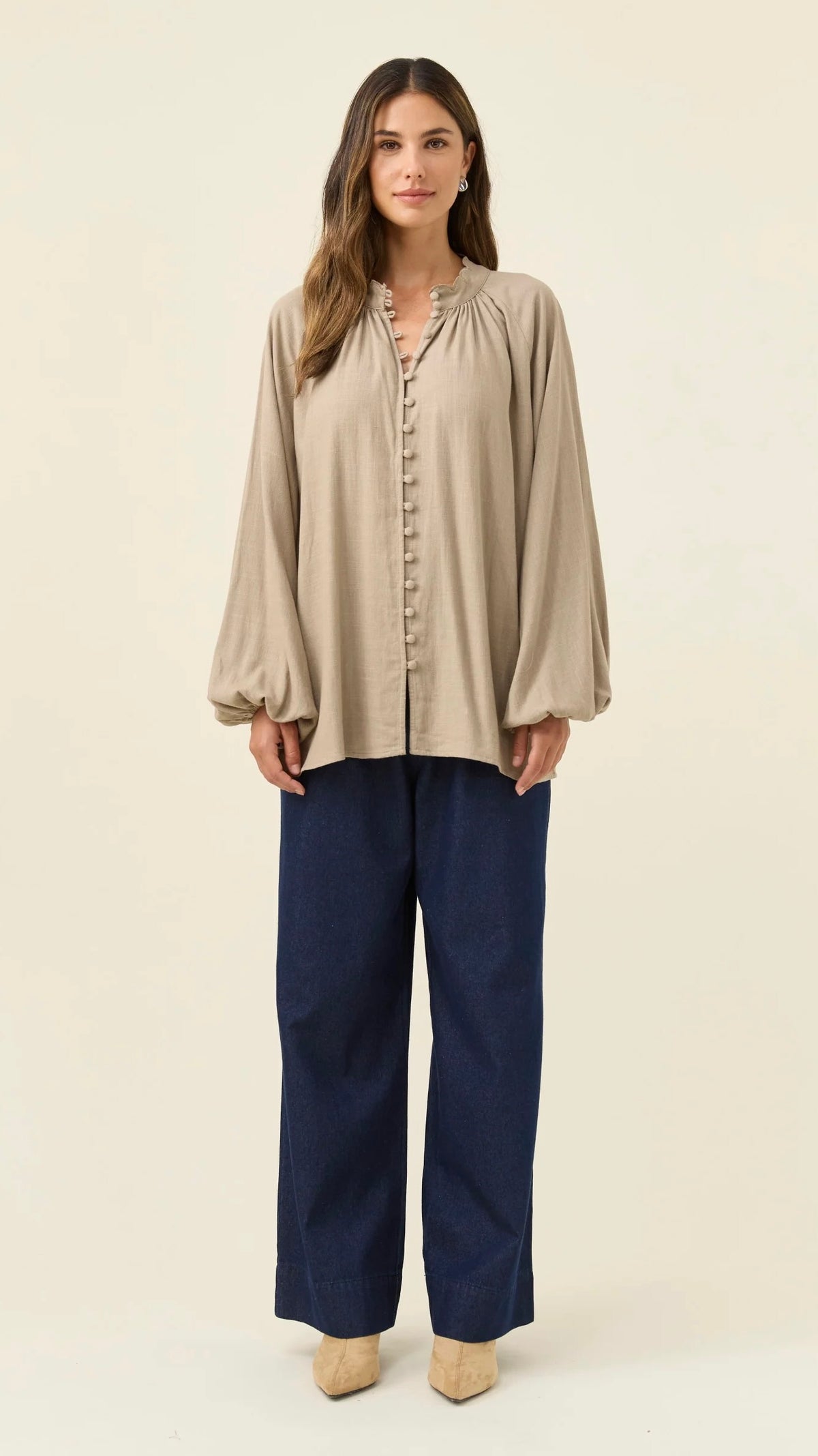 Grace Blouse Stone