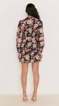 Willow Belted Mini Dress Floral