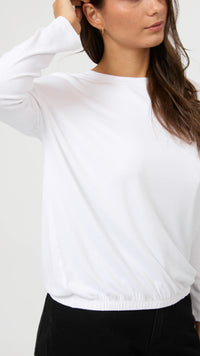 Brittany Top White