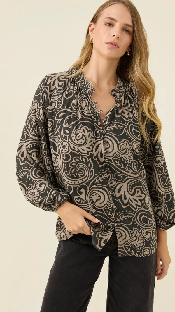 Grace Blouse Paisley