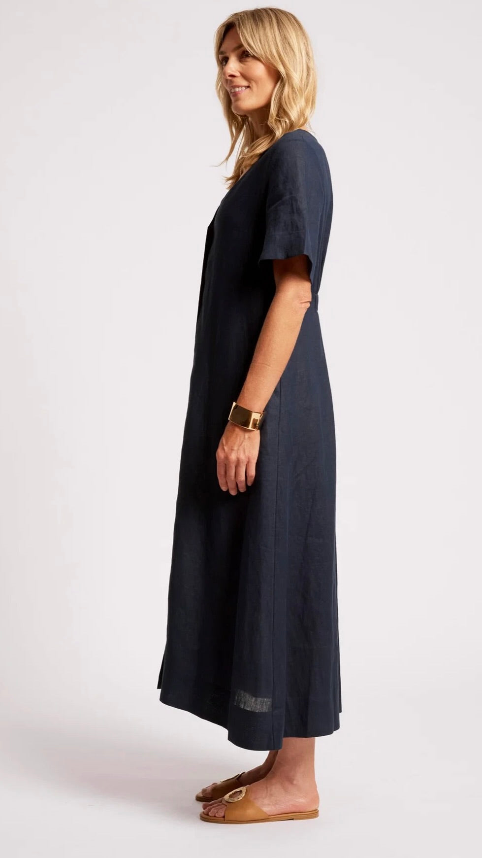 Cove Maxi Dress Indigo