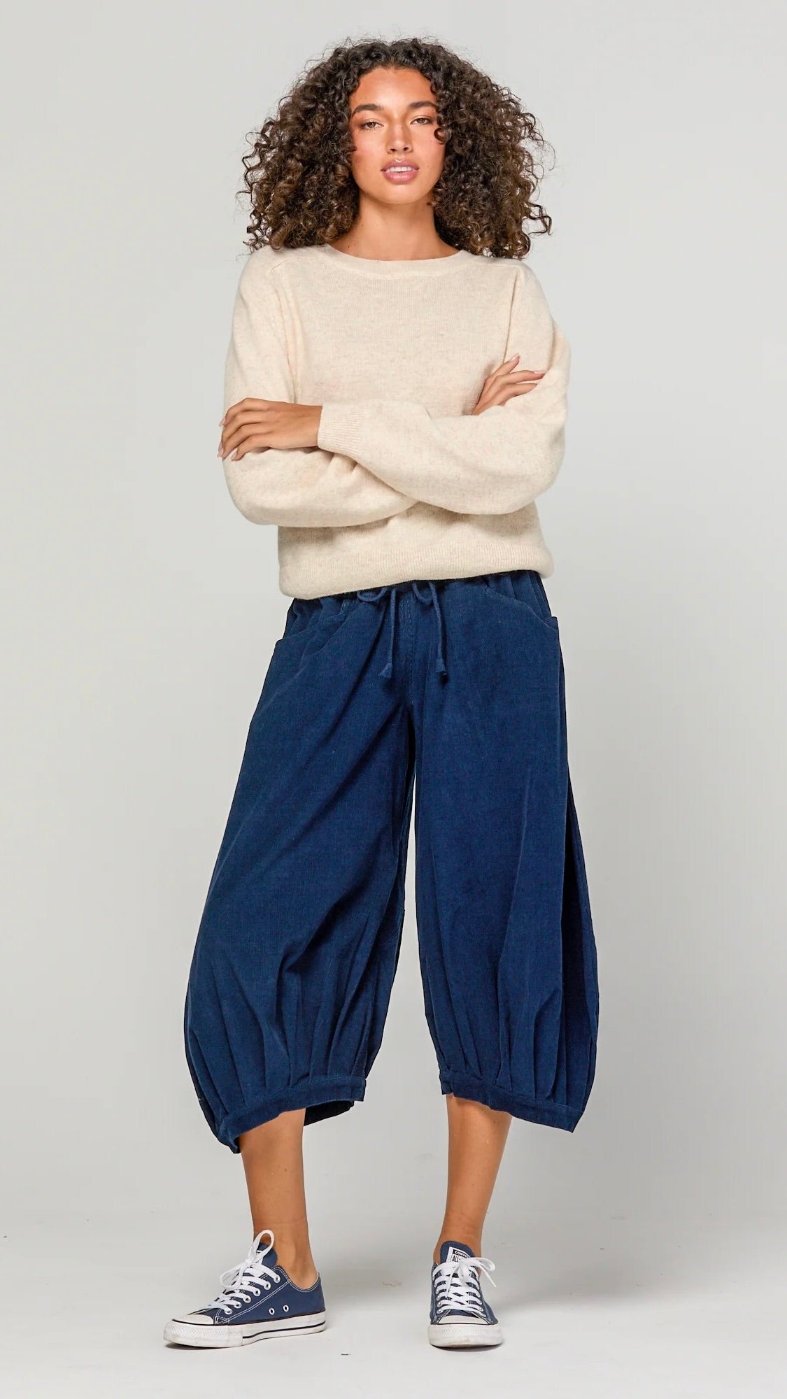 Cord Guru Pant Midnight Blue