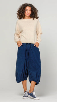 Cord Guru Pant Midnight Blue