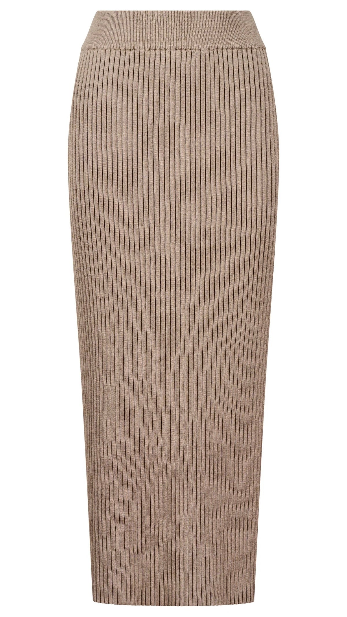 Juno Knit Skirt Stone