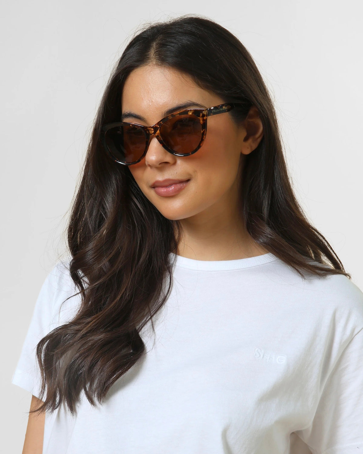 Stella Morrison Sunglasses Marble Tort 705