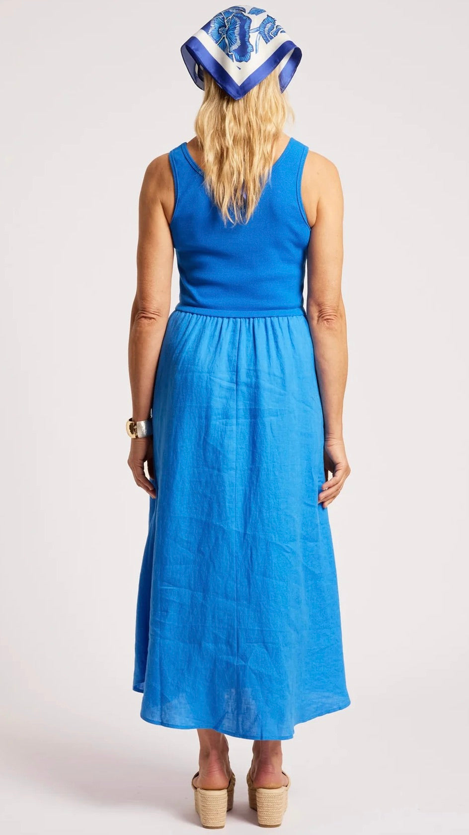 Maris Tank Maxi Dress Marine