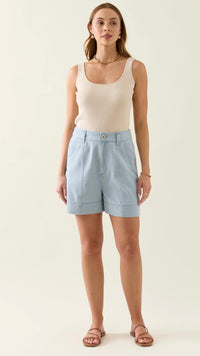 Sofie Denim Short Sky