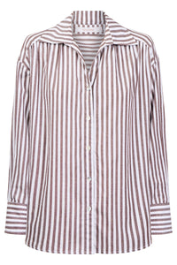 Quinn Shirt Chocolate