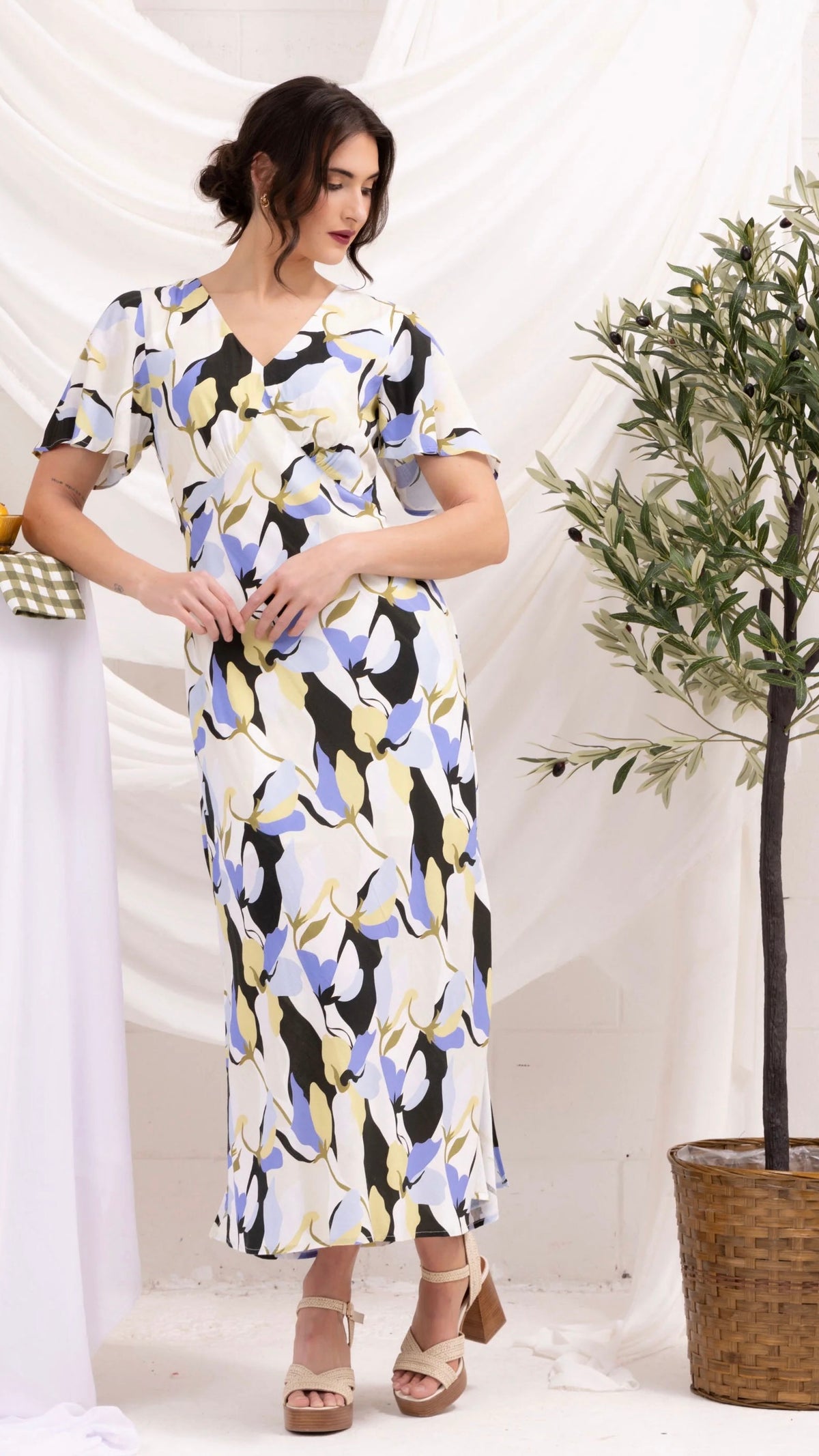 Applause Dress Willow Whisper