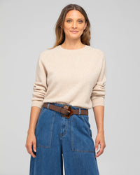 Boom Shankar Flower Belt Chocolate Pebble