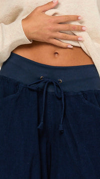 Cord Guru Pant Midnight Blue