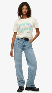 Great Outdoors Relaxed Tee Off White