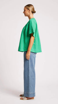 Cove Relaxed Top Jade