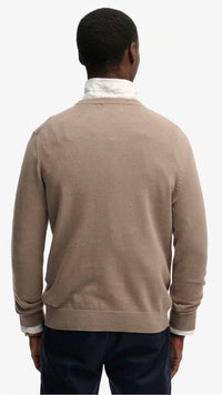 Superdry Essential Cotton Jumper Brown