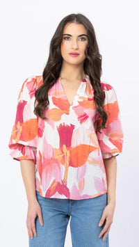 Graceful Top Pink Peach