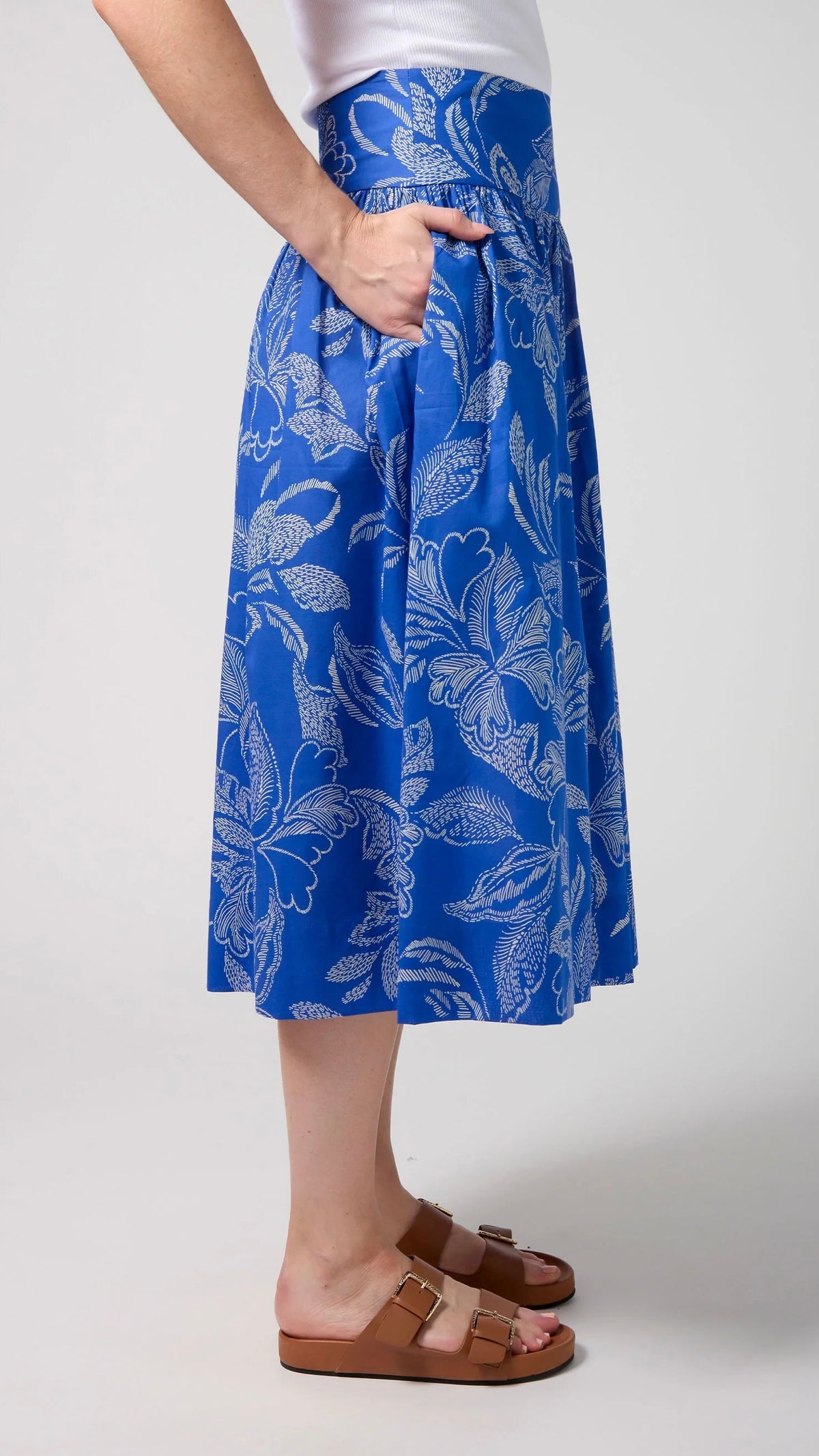 Rhode Skirt Corfu Cobalt