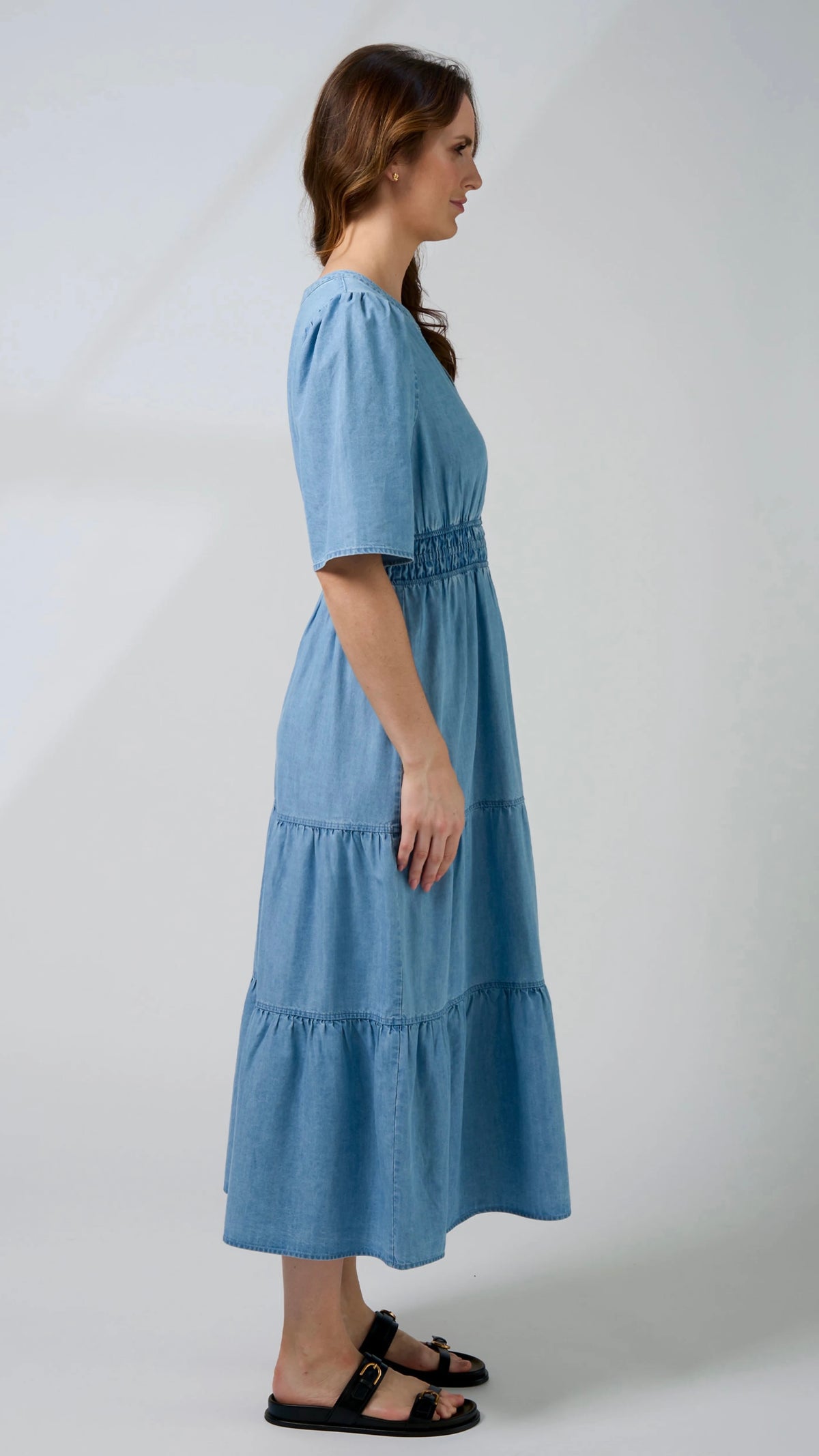 Vittoria Dress Light Wash