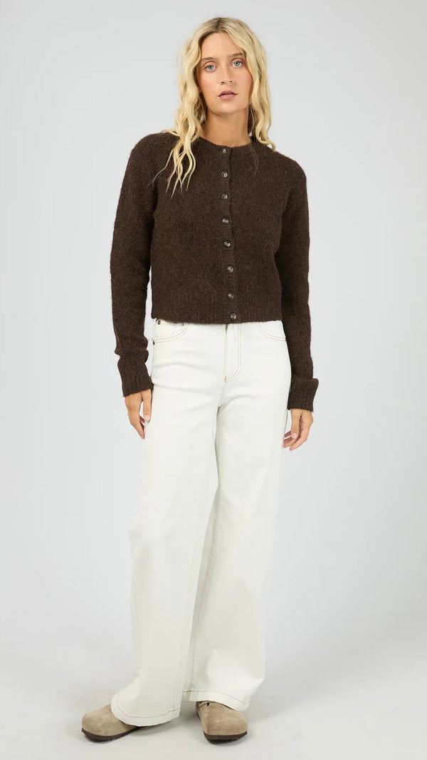 Bayside Cardigan Brown