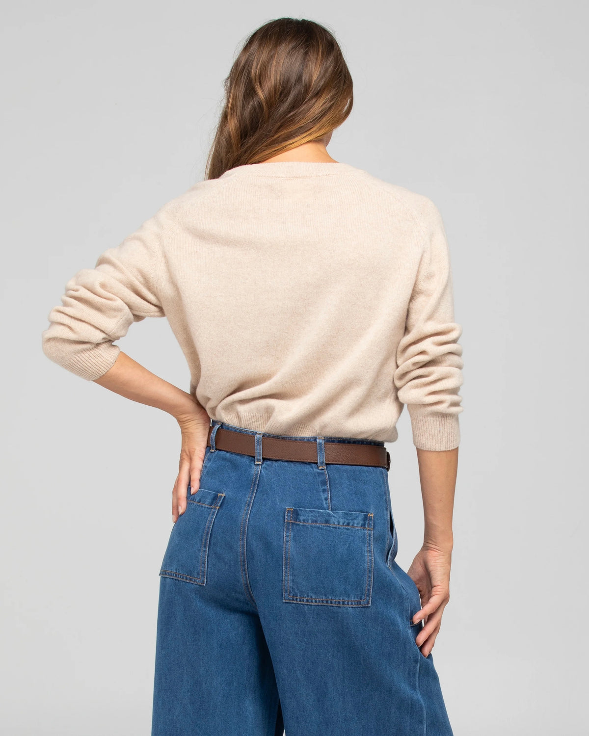 Boom Shankar Flower Belt Chocolate Pebble