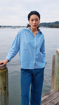 Quinn Shirt Cobalt
