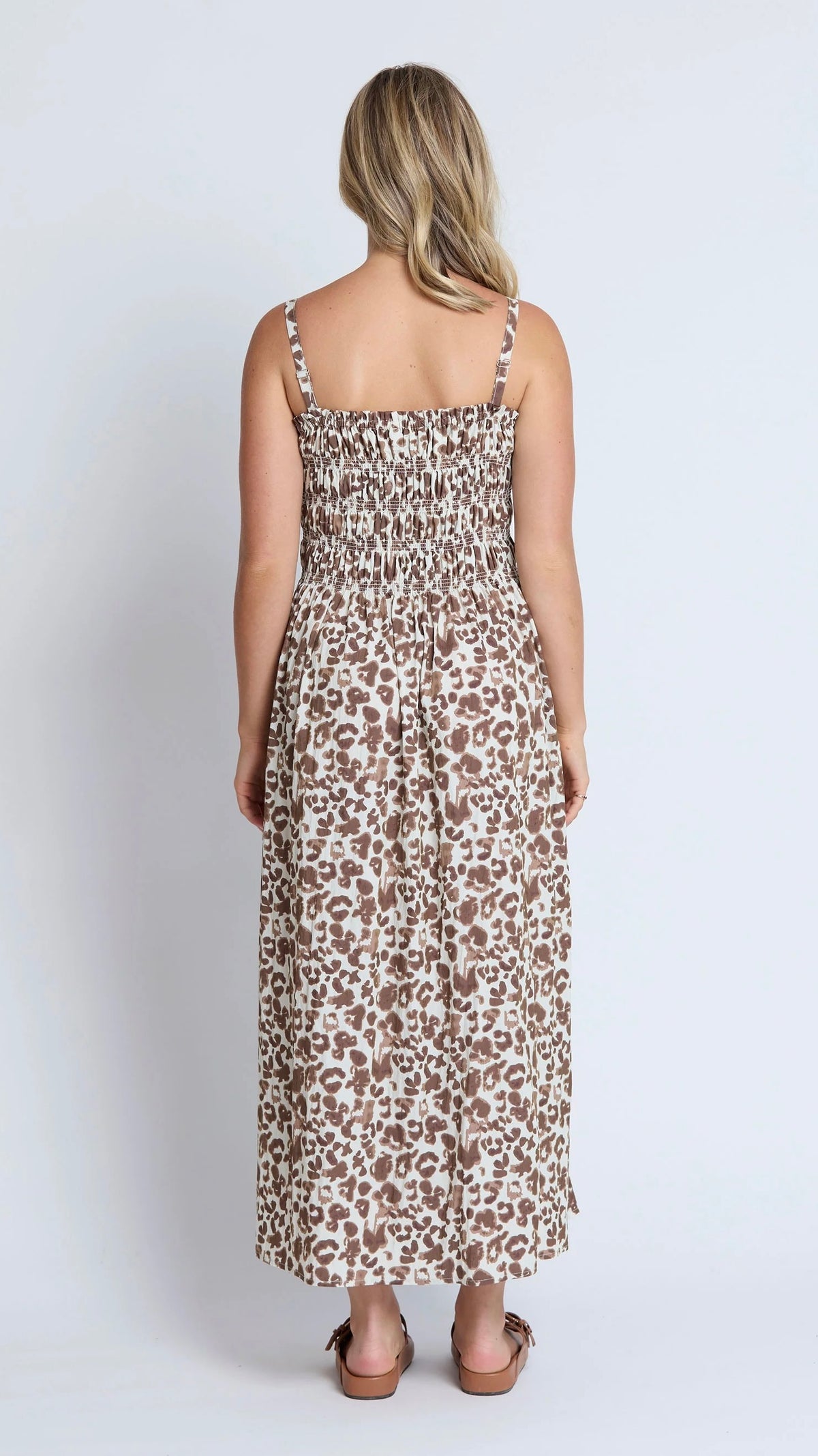 Beckett Dress Summer Leopard