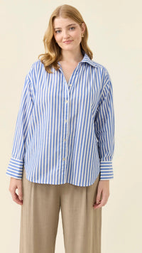 Quinn Shirt Cobalt