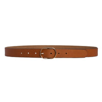 Marla Leather Belt Tobacco Tan