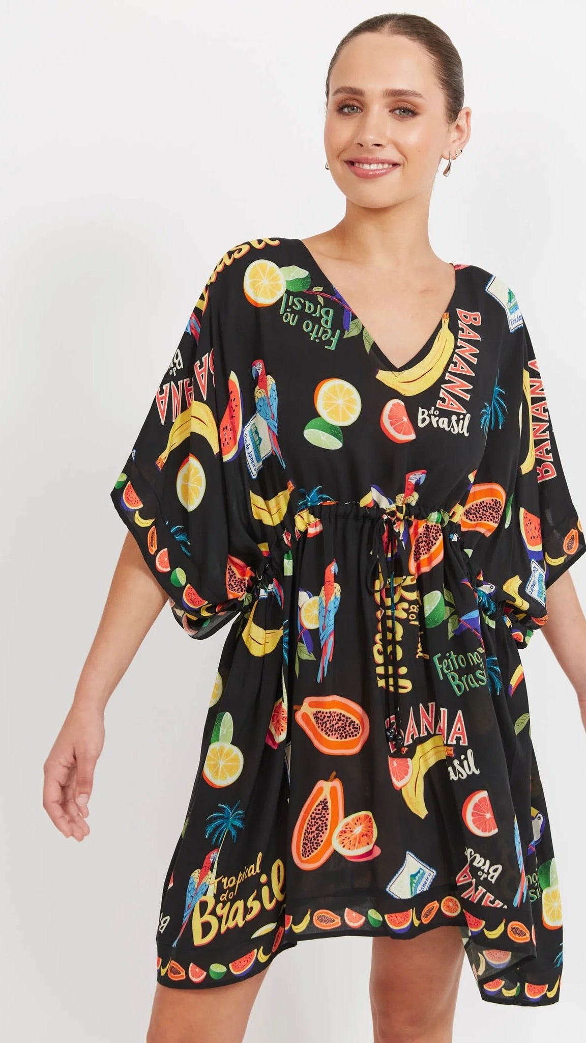 Cabana Dress Brasil Black