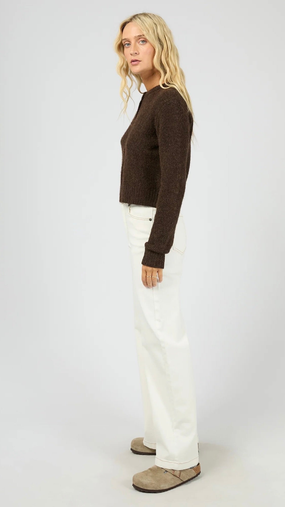 Bayside Cardigan Brown