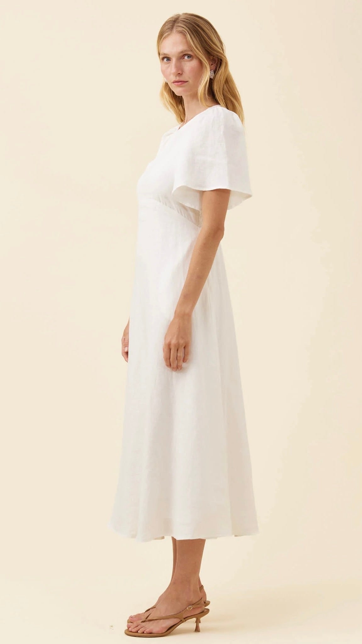Anita Maxi Dress White