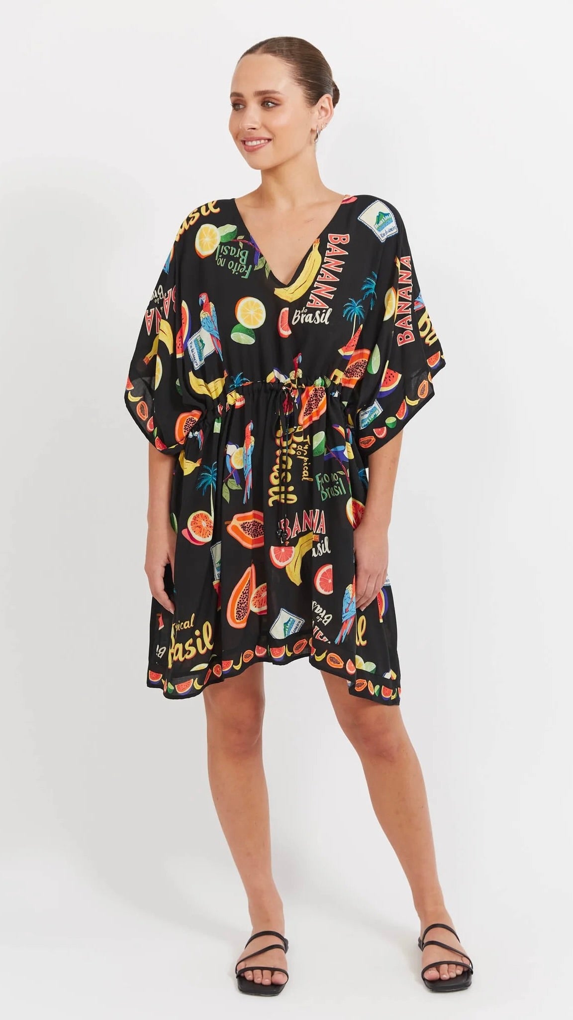 Cabana Dress Brasil Black