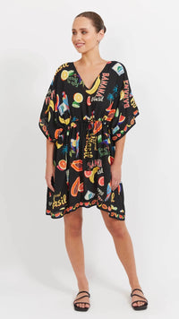 Cabana Dress Brasil Black