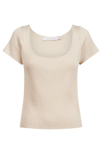 Adele Knit Tshirt Canvas