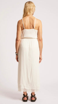 Drift Lace Skirt White