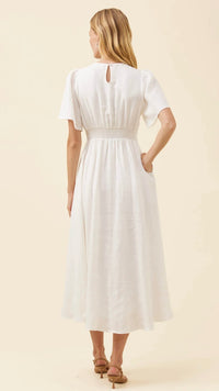 Anita Maxi Dress White