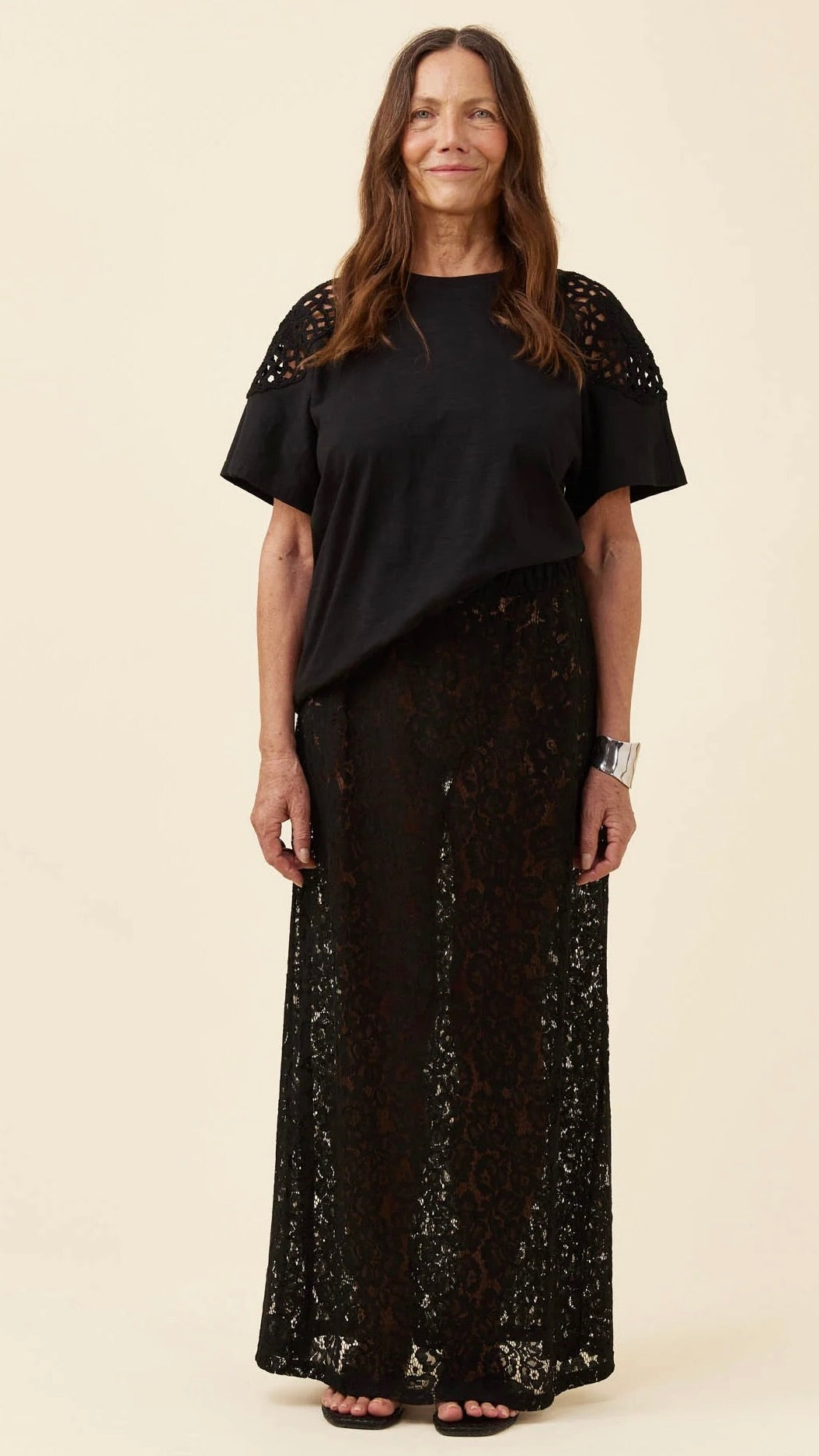 Ethel Lace Maxi Skirt