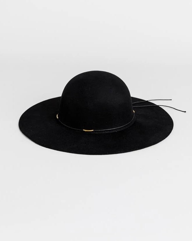 Mendosa Wool Hat Black