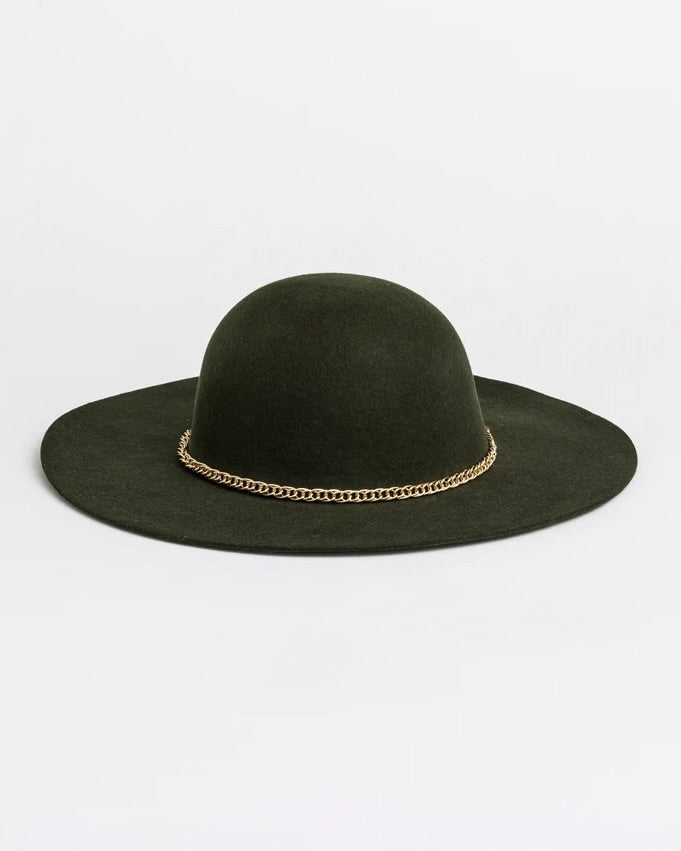 Mendosa Wool Hat Olive