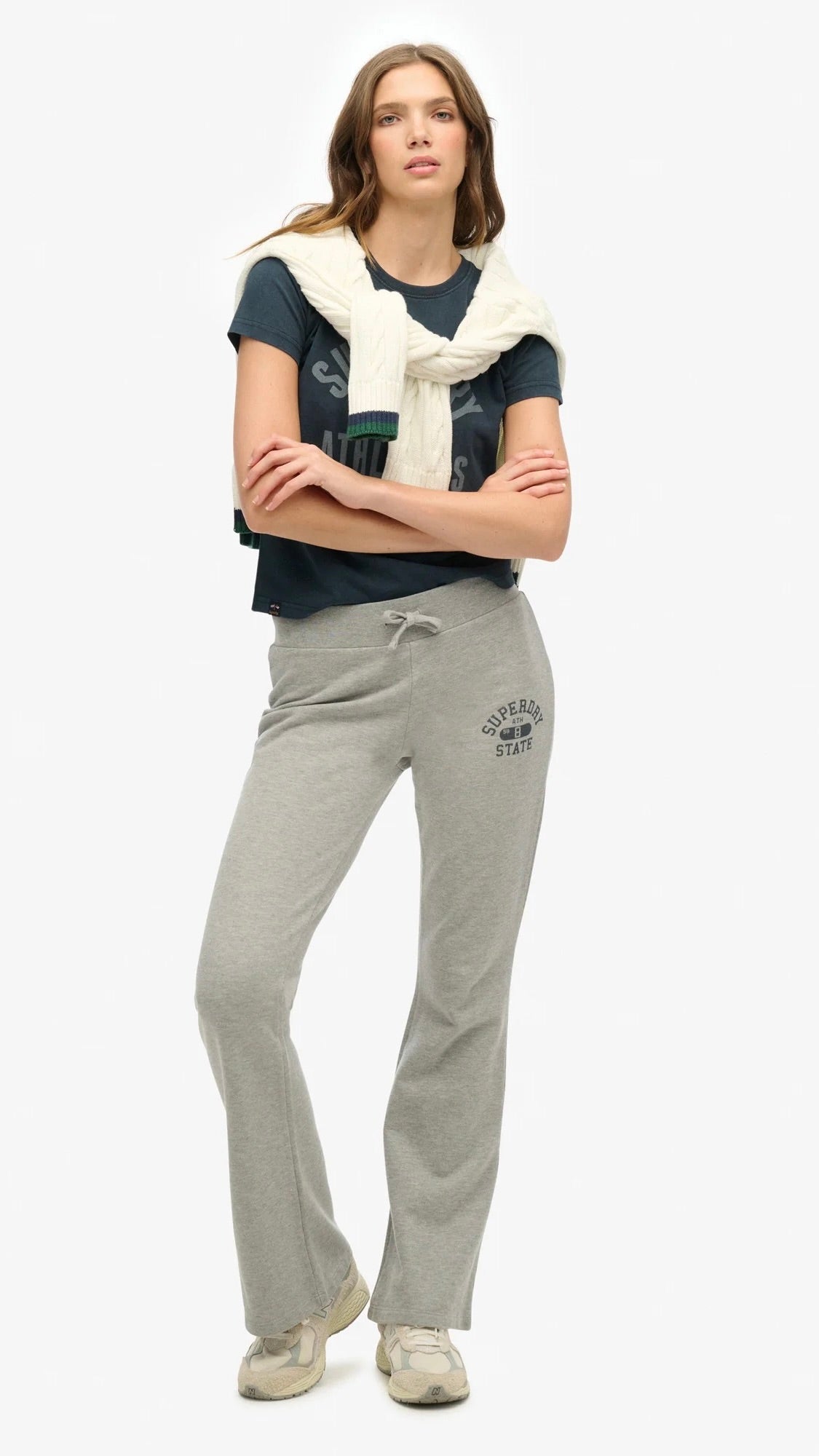 Athletic Graphic Fitted Tee Eclipse Navy