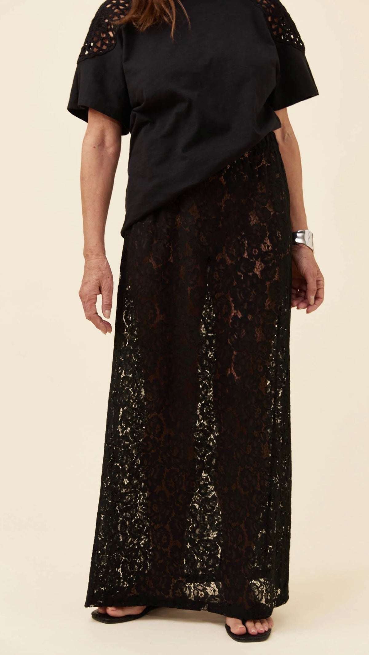 Ethel Lace Maxi Skirt