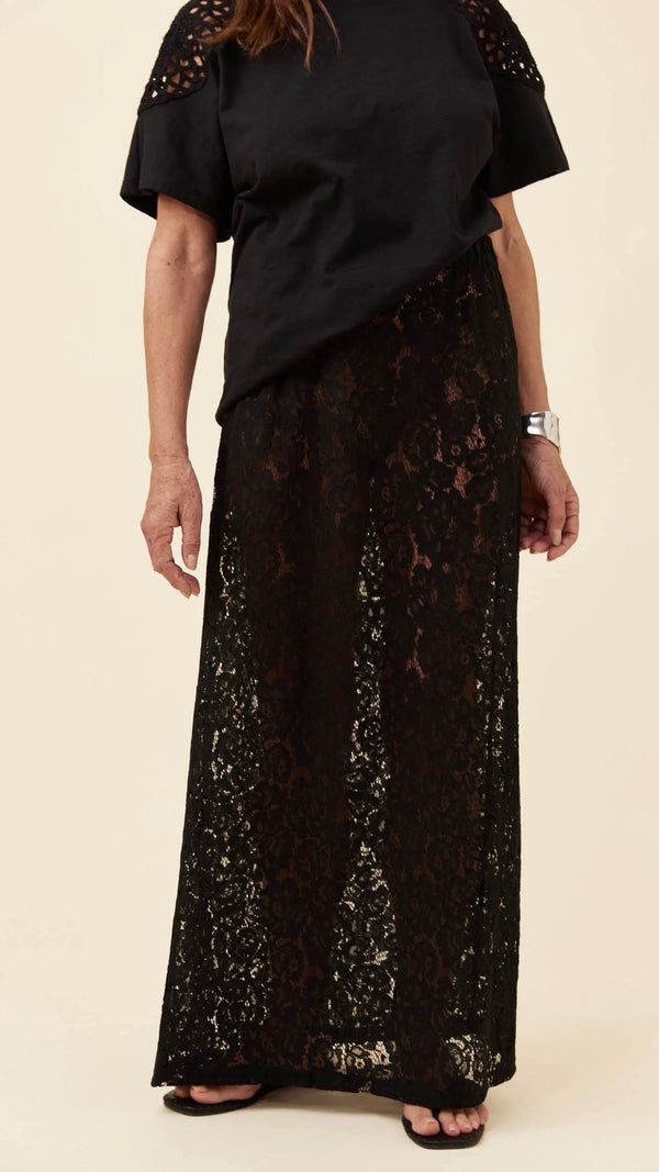 Ethel Lace Maxi Skirt