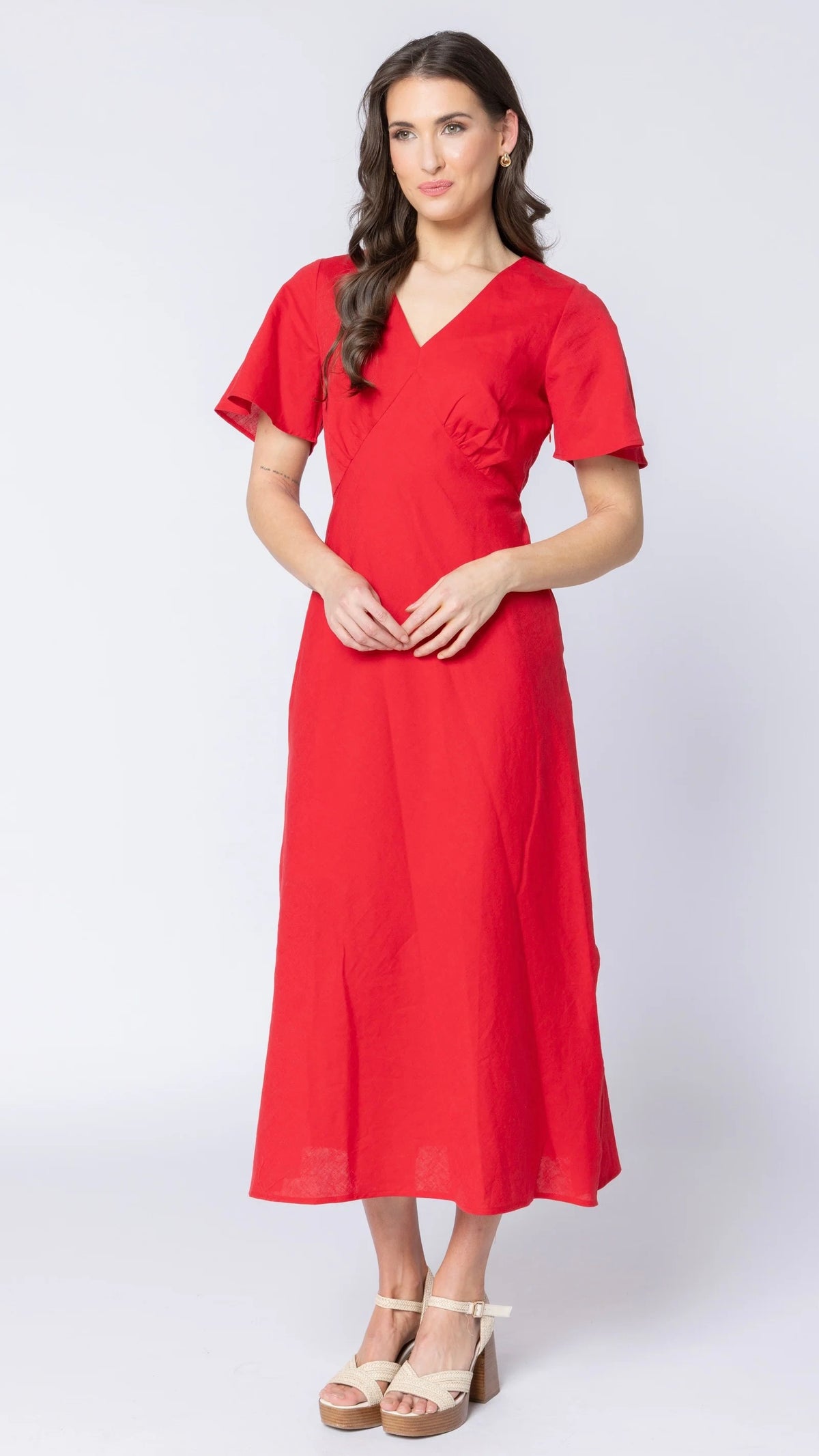 Applause Dress Berry