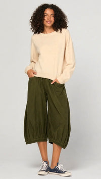 Cord Guru Pant Olive Green